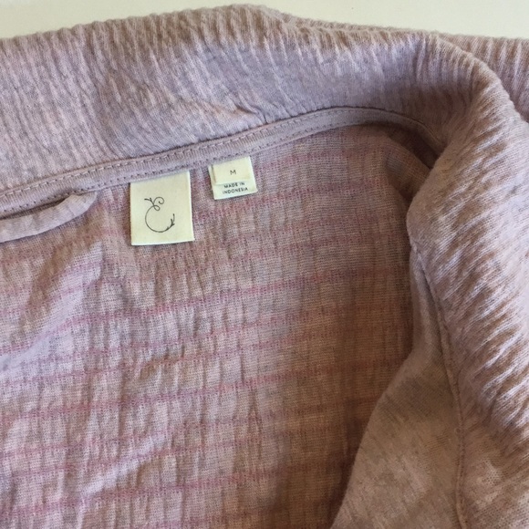 Anthropologie Eloise pink zip up - Picture 5 of 6
